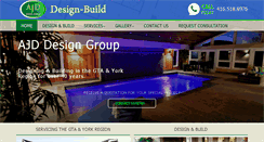 Desktop Screenshot of ajd-construction.com